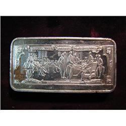 3393. Silver Bar, 15-Grams .999 Fine Silver.