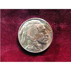 3451. 1938D Buffalo Nickel. Gem BU.
