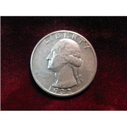 3458. 1932P Washington Quarter. AU.