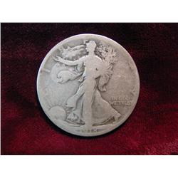 3465. 1918S Walking Liberty Half Dollar. G.
