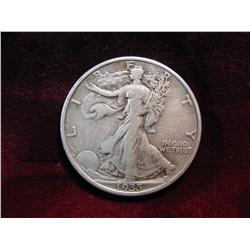 3469. 1935P Walking Liberty Half Dollar. VF.
