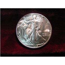 3472. 1945P Walking Liberty Half Dollar. BU.