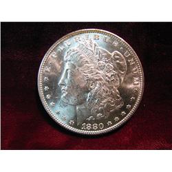 3486. 1880S Morgan Dollar. Gem BU.