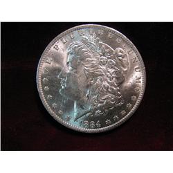 3494. 1884O Morgan Dollar. BU.