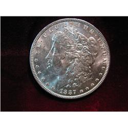 3509. 1887P Morgan Dollar. BU.