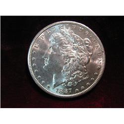 3510. 1887S Morgan Dollar. BU.