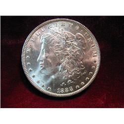 3513. 1888O Morgan Dollar. BU.