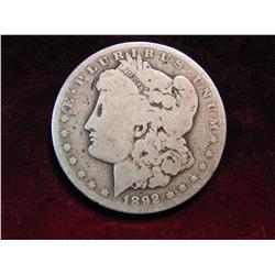 3517. 1892O Morgan Dollar. G.