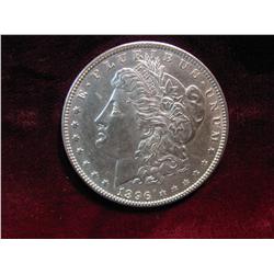 3526. 1896P Morgan Dollar. AU.