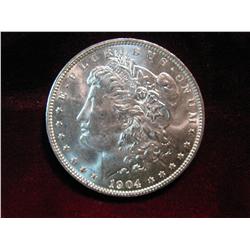 3542. 1904O Morgan Dollar. BU.