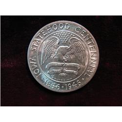 3560. 1946 Iowa Commemorative Half Dollar. BU.