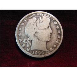3567. 1899O Barber Half Dollar. G.