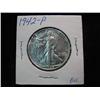 Image 1 : 3579. 1942P Walking Liberty Half. Unc.