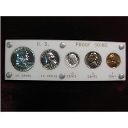 3597. 1953 US Proof Set. In Capital Holder.