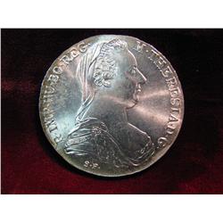 3679. 1780 Restrike Austria Maria Theresa Thaler.