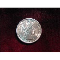 3700. 1913P Barber Dime. Unc.