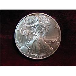3706. 1998 American Eagle Silver Dollar. BU.