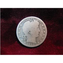 3743. 1896S Barber Quarter. G-AG.