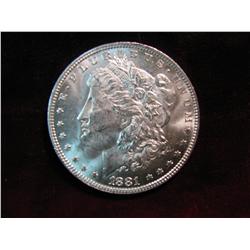 3748. 1881S Morgan Dollar. BU.
