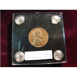 3755. 1955/55 Double Die Lincoln Cent. Brown Unc.