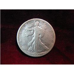3758. 1921P Walking Liberty Half Dollar. G. Cleaned.