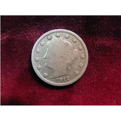 3776. 1912S Liberty Nickel. F.