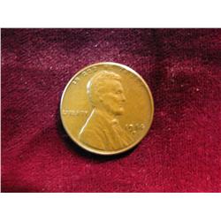 3784. 1914D Lincoln Cent. Chocolate AU. Altered Date.