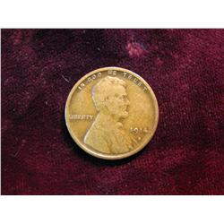 3804. 1914S Lincoln Cent. F. 