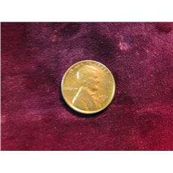 3806. 1931S Lincoln Cent. Brown AU.
