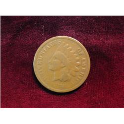 3820. 1873 Indian Head Cent. G.