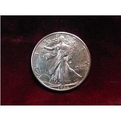 3832. 1936S Walking Liberty Half Dollar. BU.