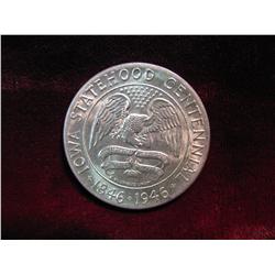 3839. 1946 Iowa Commemorative Half Dollar. BU.