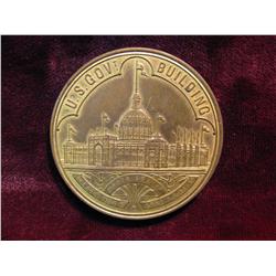 3840. 1892 Columbian Expo. Medal HK-159.