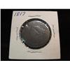 Image 1 : 3845. 1817 US Large Cent. G with rim Bumps.