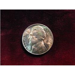 3863. 1950D Jefferson Nickel. BU.