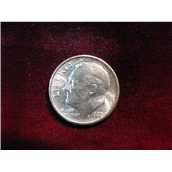 3865. 1949S Roosevelt Dime. BU.