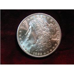 3925. 1885 O Morgan Silver Dollar. Gem BU.