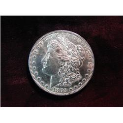 3926. 1882 P Morgan Silver Dollar. Toned BU.