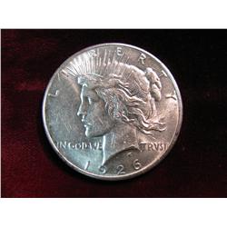 3934. 1926 P U.S. Peace Silver Dollar. Unc.