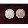 Image 2 : 3975. 1937 & 39 Netherlands .10c Coins. EF 40.
