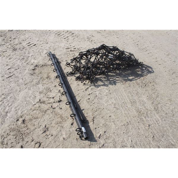 BE 7' chain harrow with pole
