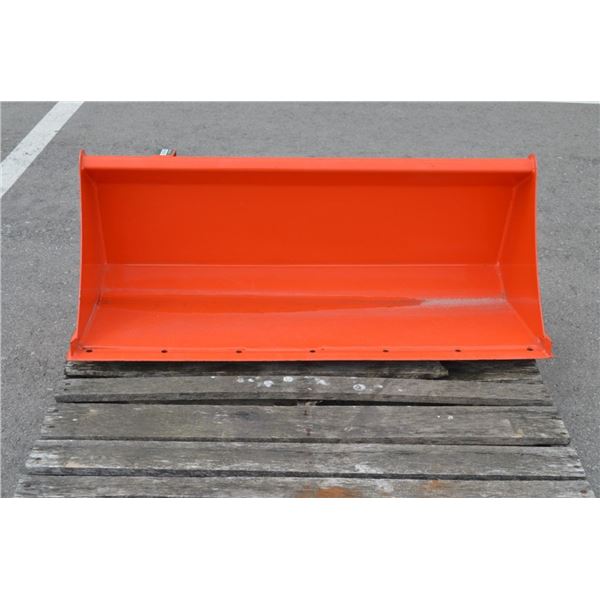 Kubota 4' material bucket to fit BX series tractor, new