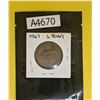 Image 1 : 1967 One Penny (A4670)