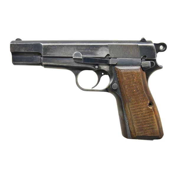 WAR TIME FN HI POWER 9MM PISTOL.