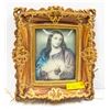 Image 1 : ORNATE LIGHT UP JESUS PICTURE