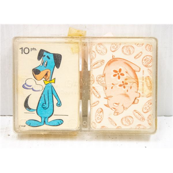 VINTAGE HUCKLEBERRY HOUND PLAYING CARDS