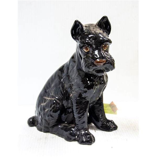 1950S CERAMIC SCOTTY DOG STATUE