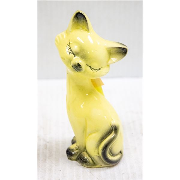 1950S CERAMIC CAT ORNAMENT