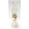 Image 1 : ANTIQUE GLASS OIL LAMP