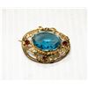 Image 1 : ANTIQUE COSTUME JEWELRY BROOCH